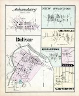 Bolivar, Adamsburg, New Stanton, Grapeville, Middletown, Arona, Paintertown, Westmoreland County 1876